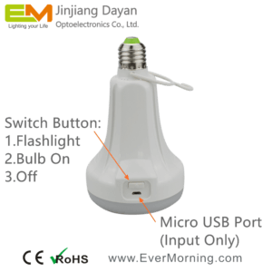 C702 rechargeable led bulb with flashlight (4)